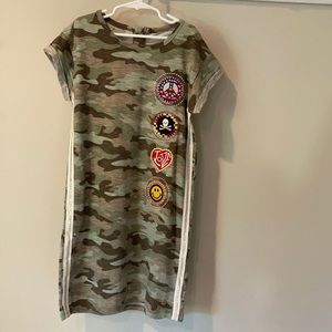 Camo Butter t-shirt dress